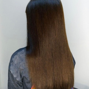 Укладка на длинные волосы