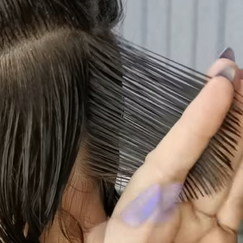 Укладка волос после стрижки