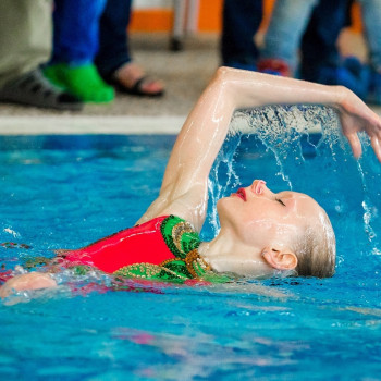 Фотосъёмка синхронного плавания в Санкт-Петербурге
