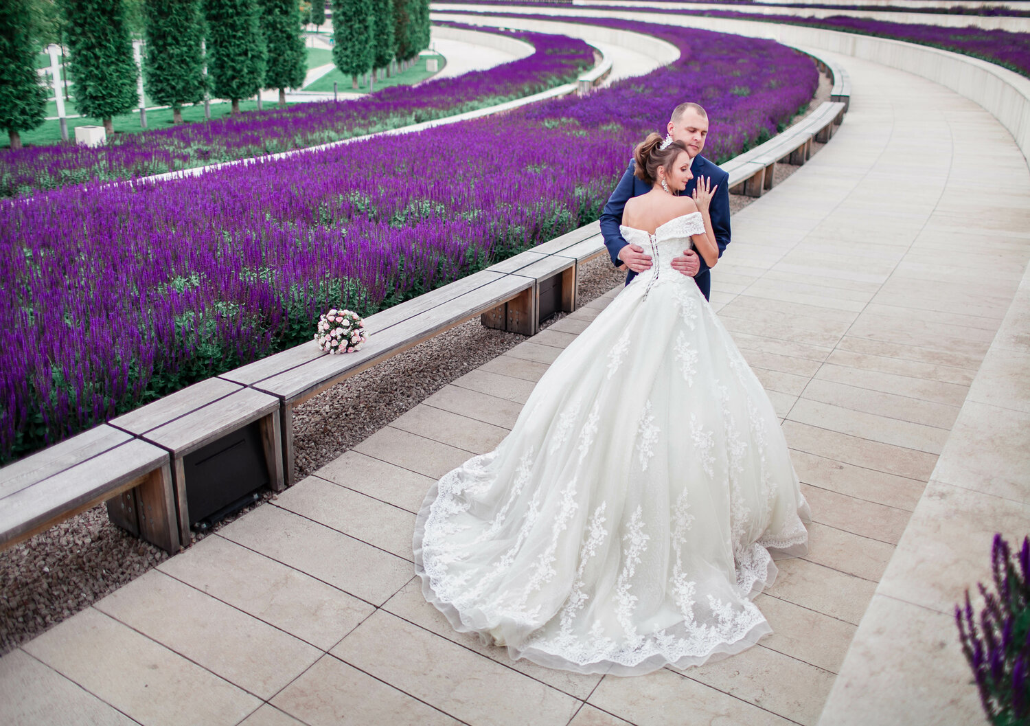 Парк Галицкого в Краснодаре Свадебная фотосессия
