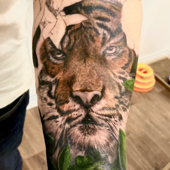 Реалистичная работа тигра. На данный момент не завершена  Вы