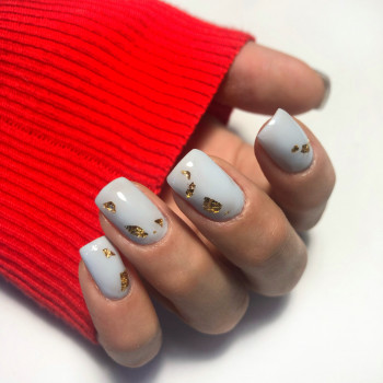 Снятие+аппаратный маникюр + укрепление гелем +Выравнивание +