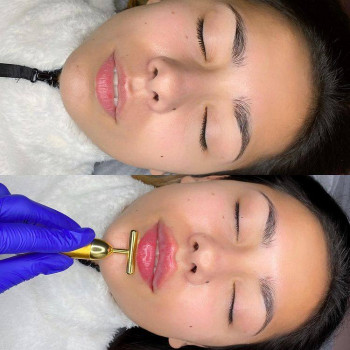 Facial acupressure massage 