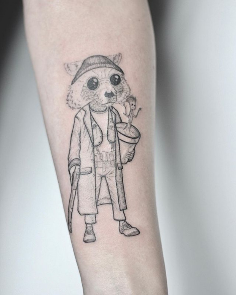 Arm funny, photo - Тату мастер Анна