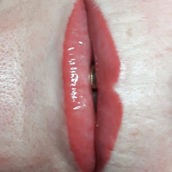 3D татуаж губ