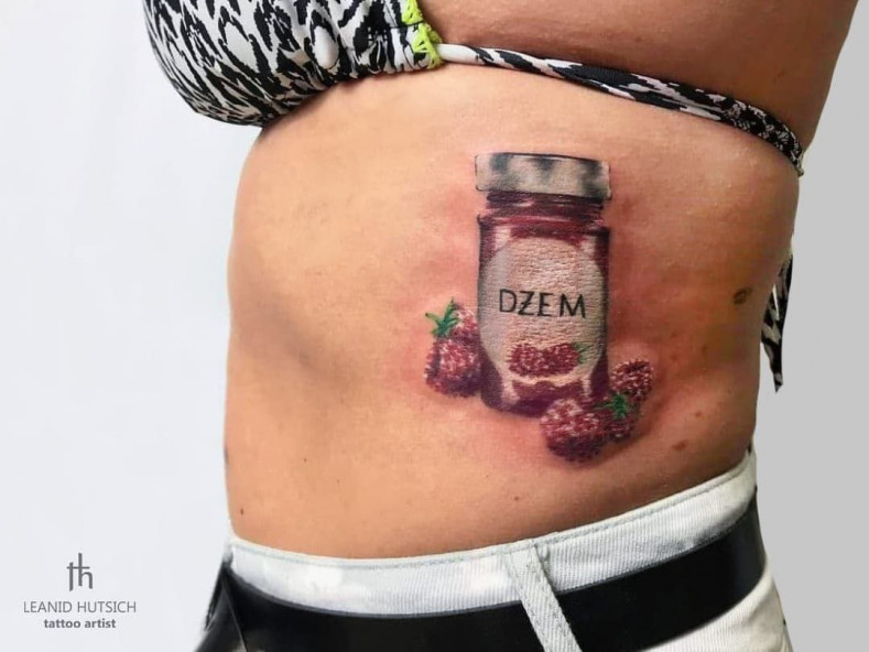 Women side colorful, photo - Tattoo Master Leonid