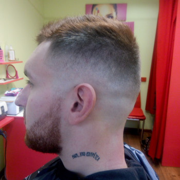 Салонная работа , стригли только бока