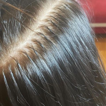 Снятие нарощенных волос