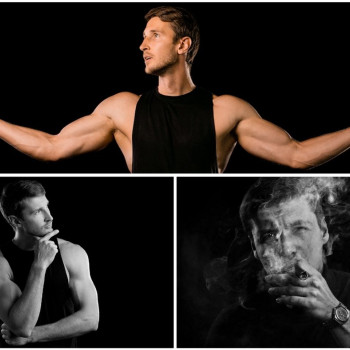 Мужской портрет. Имиджевая съемка. Фитнес и спортивная фотог