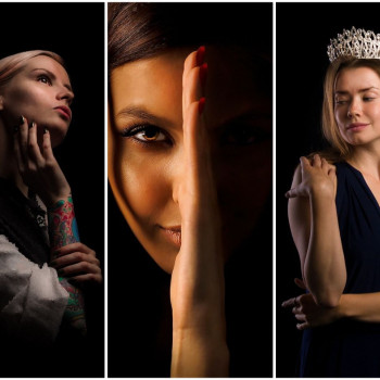 Женский портрет. Арт проекты. студийная фотосессия для портф