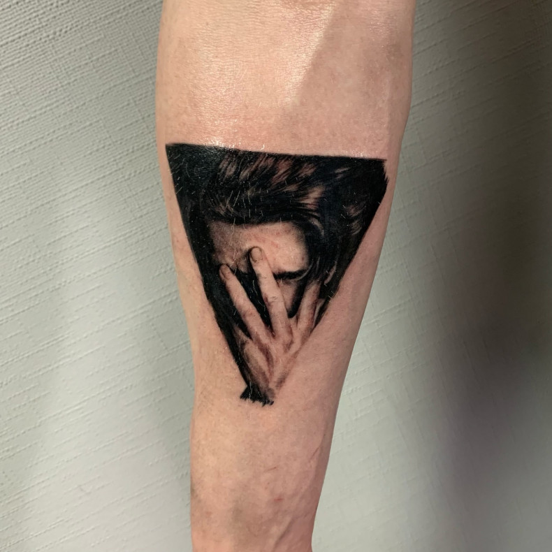 Мужские на руке предплечье, photo - Тату мастер Эрика Феллер