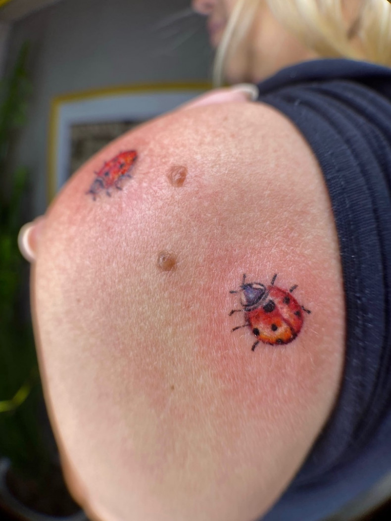 3d Marienkäfer klein, photo - Tattoo-Studio Ink Panther