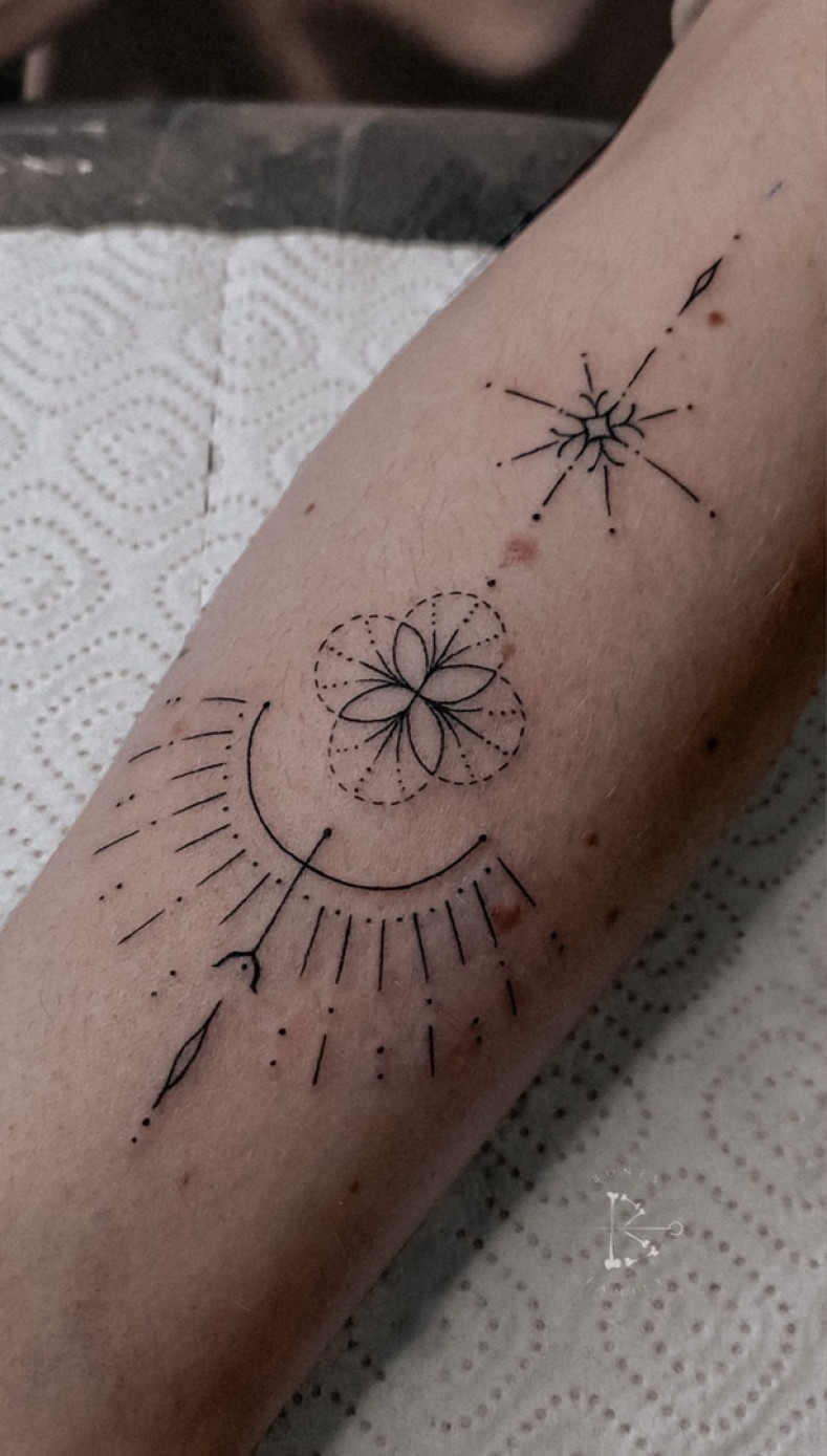 Женские на руке узор, photo - Тату мастер Анастасия Горбукова