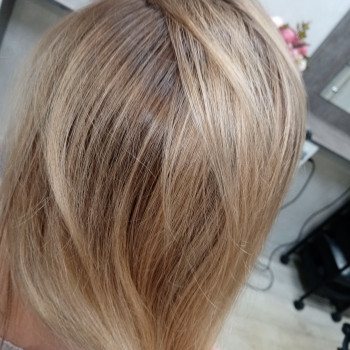 Рассветление, камуфляж седины. 