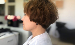 Укладка коротких волос Hair Stylist Alisha Buldakova Kemerovo