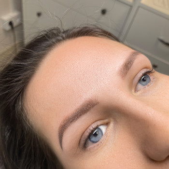 Перманентный макияж бровей
                    Permanent Makeup Master Александра Крупенникова Saint Petersburg