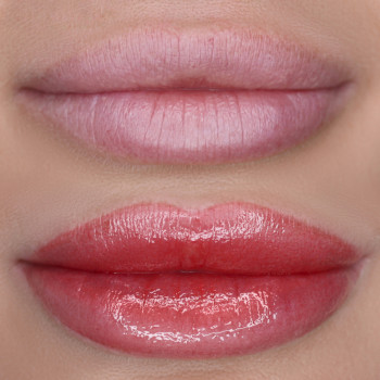 Перманентный макияж губ — омбре