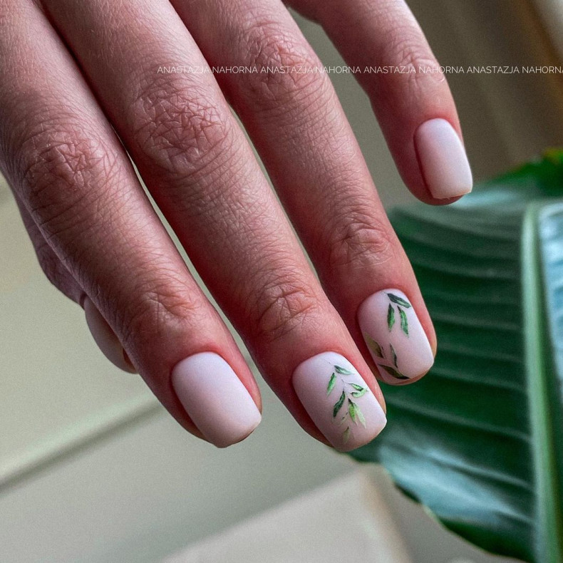 Spring matte, photo - Manicurist Aleksandra Nagornaya