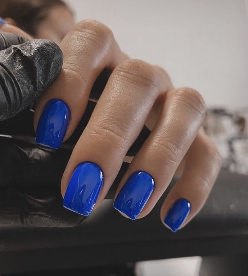 Blue, photo - Manicurist Inga