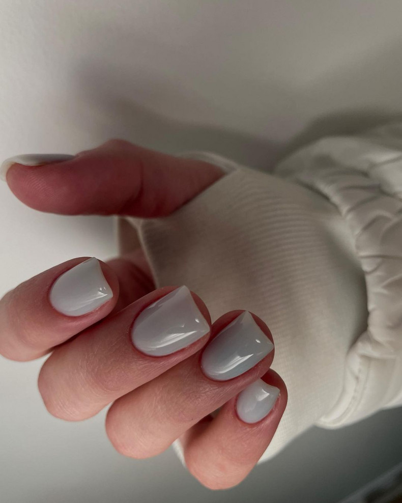 Square grey, photo - Manicurist Victory Ponomarenko