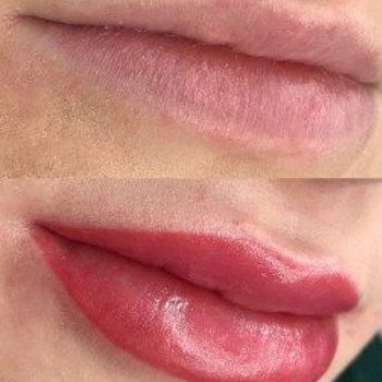 Перманентный макияж губ 
                    Permanent Makeup Master Ани Согомоняан Yekaterinburg