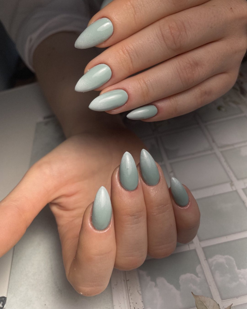 Almond grey, photo - Manicurist Юлия Бевзюк