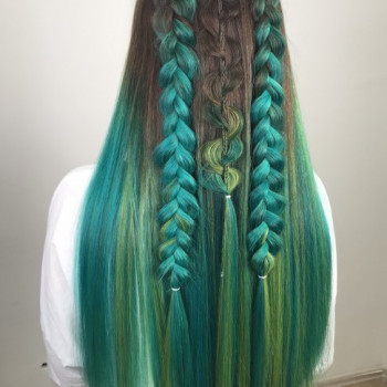 Color Hair Perm, Perm Фото - 6