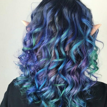 Color Hair Perm, Perm Фото - 8