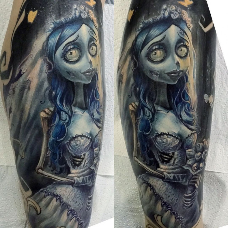 Cartoon horror, photo - Tattoo-Meister Georgiy Korolkov