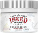 Inked Inspired Tattoo Numbing Cream - Topical Anesthetic Lidocaine Cream - with 5% Lidocaine for Maximum Strength - Best Skin Numbing Cream for Tattoos, Waxing, Microneedling (1oz)