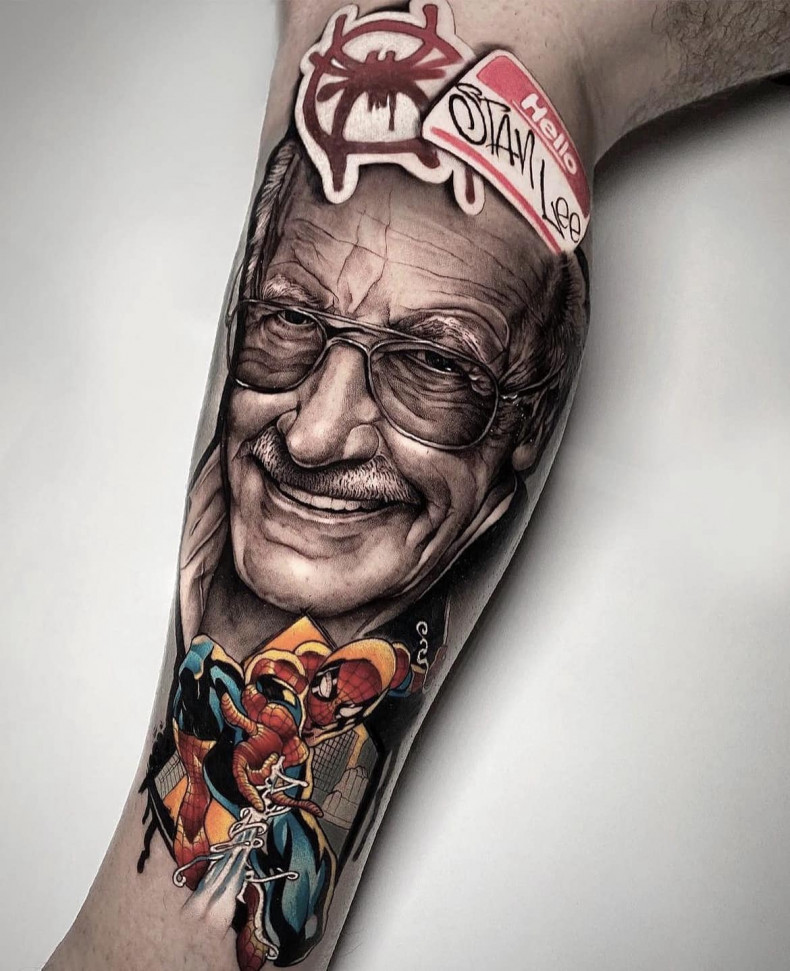 Männer Bein portrait, photo - Tattoo-Studio Prime Ink