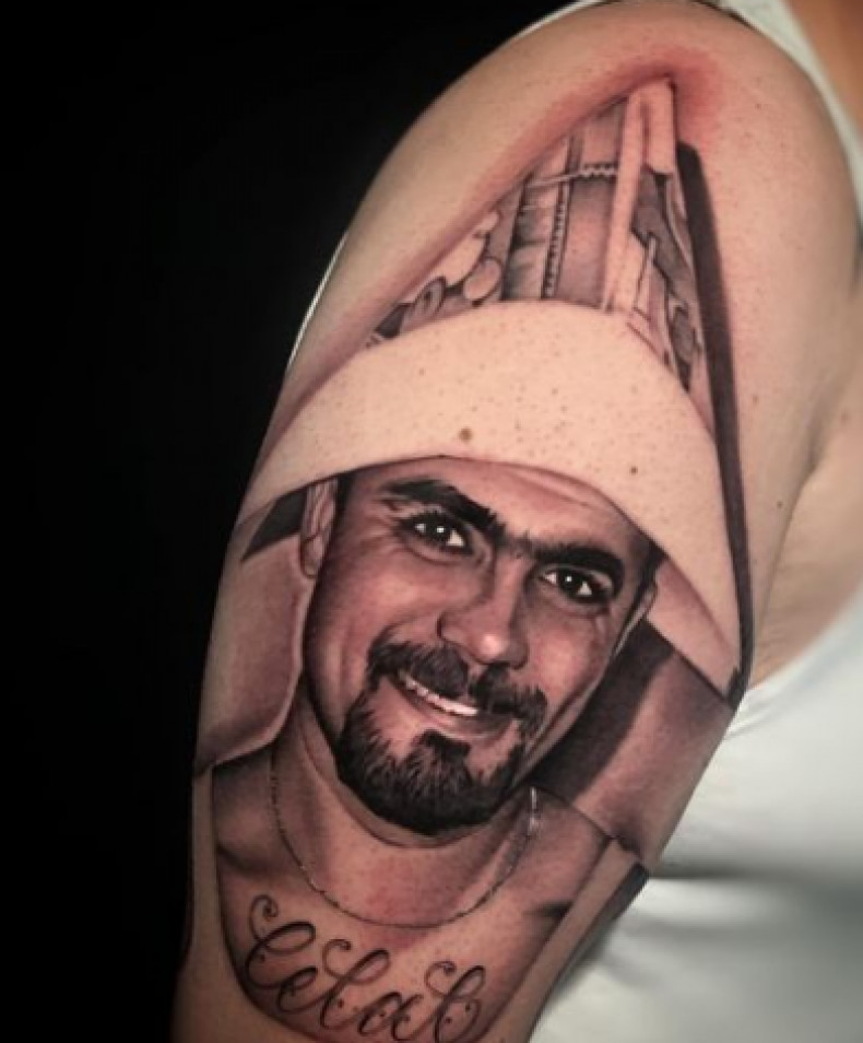 Schulter portrait, photo - Tattoo-Meister Franz Huml