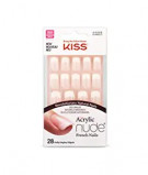 KISS Salon Acrylic Nude 28 Nails (KAN03)