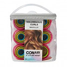 Conair Self Grip Assorted Sizes and Colors Hair Rollers, Hair Curlers, Self-Grip Hair Rollers, with Storage Bag 31 Count(Pack of 1)