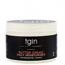 tgin Butter Cream Daily Moisturizer For Natural Hair - Dry Hair - Curly Hair - Hair Styling Product - Curl Cream - Paraben Free - Hair Cream - Type 3c and 4c hair - Styler - 12 Oz