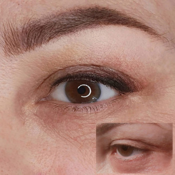 Коррекция татуажа глаз