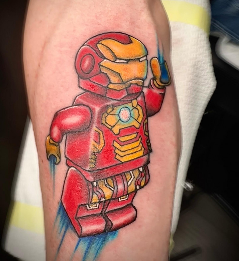 Männer Lego marvel, photo - Tattoo-Studio Dark Old