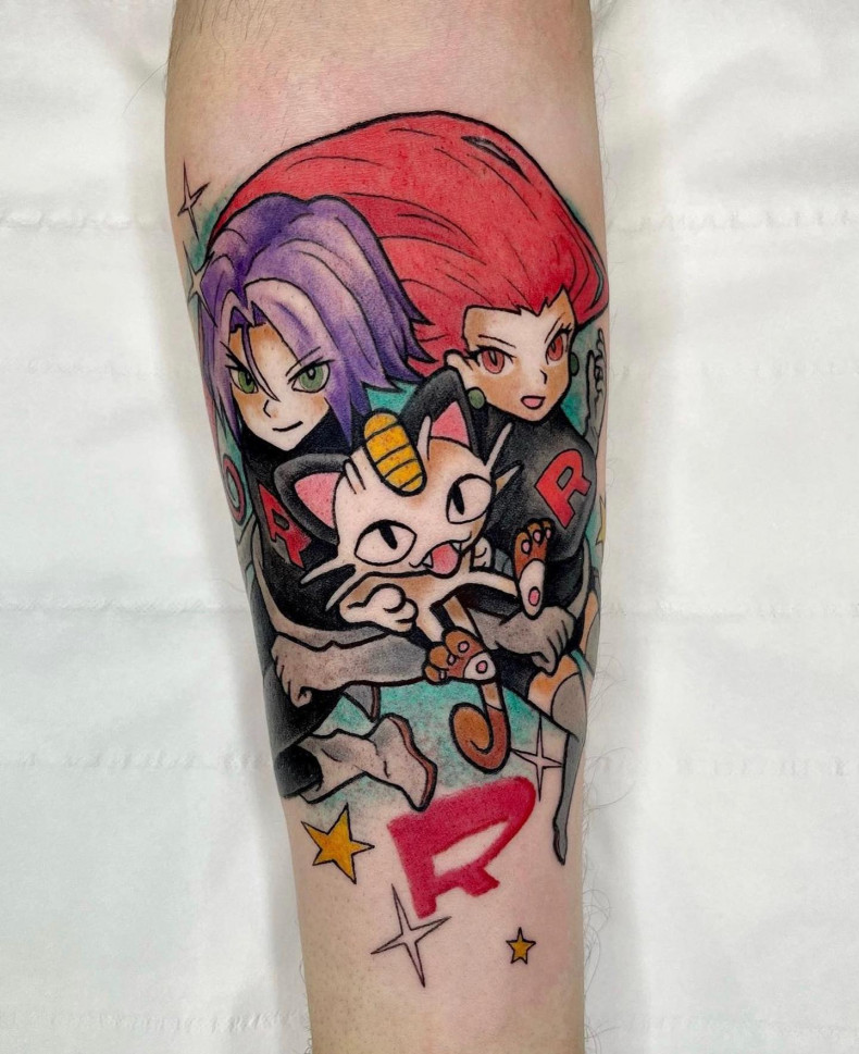 Anime-Serie cartoon Bein, photo - Tattoo-Studio Sorry Mom