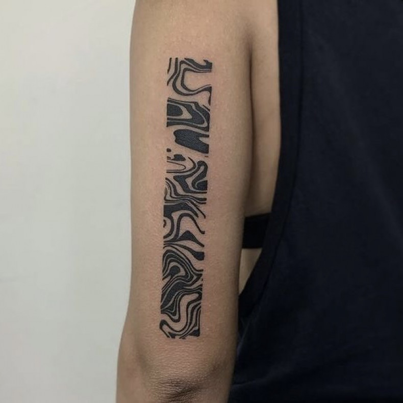 Абстракция, photo - Тату мастер Liza Lomami