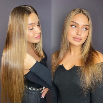 Наращивание волосы + работа700 zl