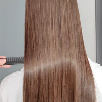 Окрашивание волос в один тон