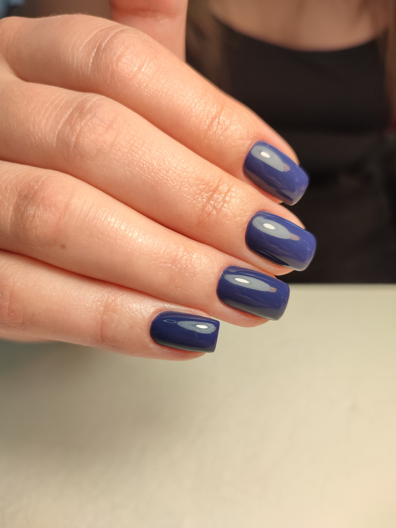 Niebieskie, photo - Manicurzysta Svitlana Stakhurska