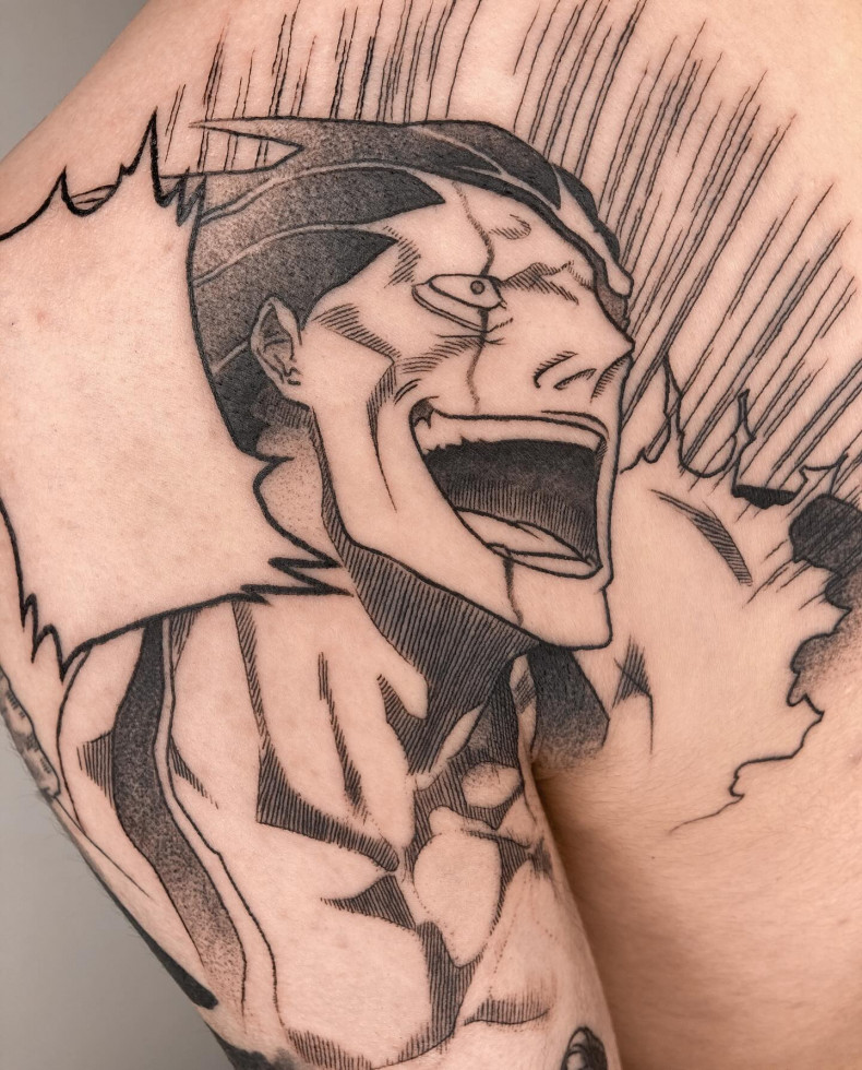 Anime-Serie, photo - Tattoo-Studio Studio Uroki