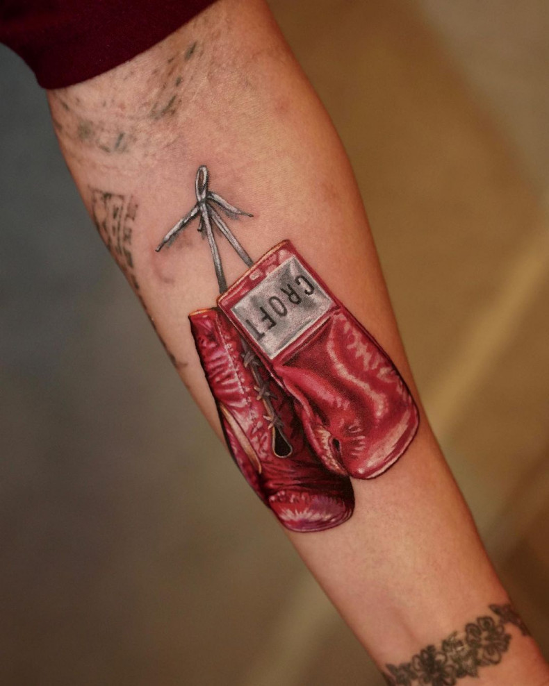 Men forearm, photo - Tattoo Master Egor Kubrak