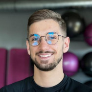 Trener fitness Adrian Lublin,