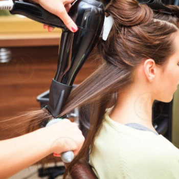 Укладка феном