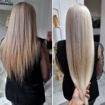 Наращивание волос
                    Mistrz Przedłużania Włosów Mariia Mariia Wrocław