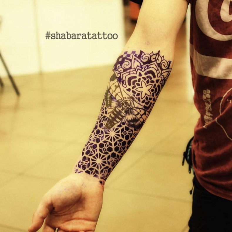 Мужские маори полинезия, photo - Тату мастер Barb Tattoo