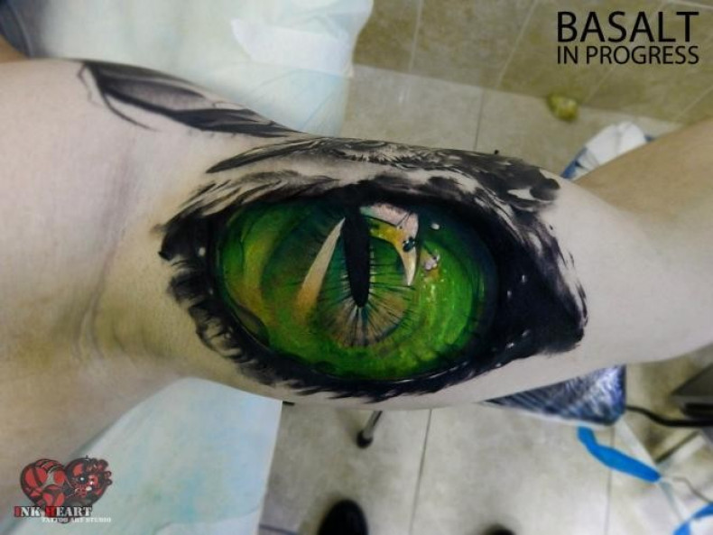 Männer auge Arm, photo - Tattoo-Meister Barb Tattoo