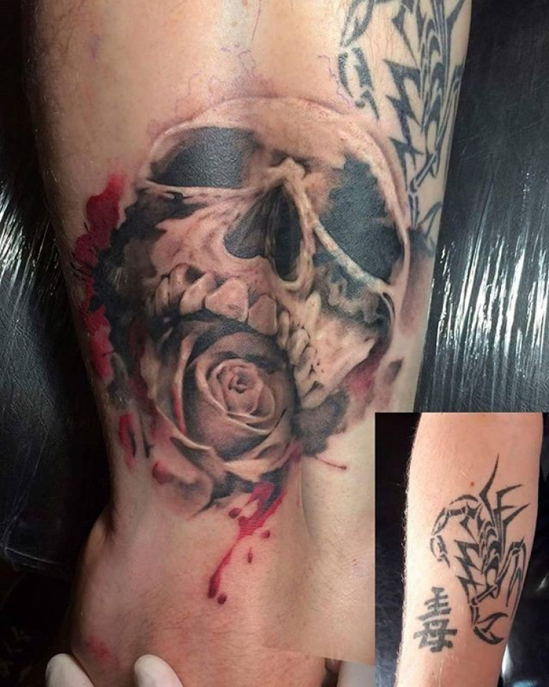 Men arm recovery, photo - Tattoo Master Barb Tattoo